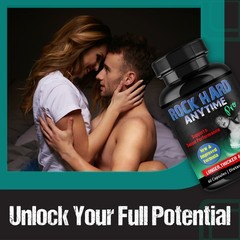 Testosterone Booster, Increase Stamina & Strength, Drive Energy For Male -60 C
