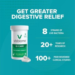 Visbiome® GI Care – High Potency Probiotic – 112.5 60 Count (Pack of 3)