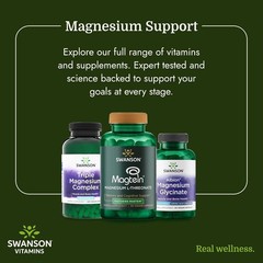 Swanson Triple Magnesium Complex Bone, Nerve, and 300 Count (Pack of 2)
