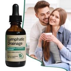 Lymphatic 2000mg Drops Drainage Herbal Blend containing Elderberry&Echinacea Dan