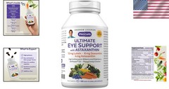 Comprehensive Eye Support Formula – 180 Softgels with Astaxanthin & Bilberry