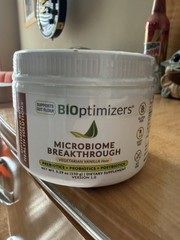 BIOptimizers Microbiome Breakthrough Vegetarian Vanilla — 5.29 oz