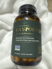 Global Healing Oxy-Powder Colon Cleanse Natural Detox 120 Caps Health Exp 8/27