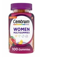 Centrum Multigummies Womens Gummy Vitamin Multivitamin Assorted Fruit 100 Count