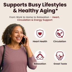 Beetroot Gummies for Circulation, Heart & Blood Pressure Support Sugar-Free