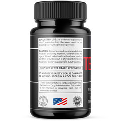 (3 Pack) Elite Testo Prime Male Pills Advanced Formula Supplement 180 Capsules