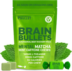 Mint Matcha L-Theanine & Caffeine Chews – Boost Focus & Energy!