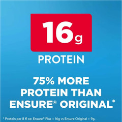 Ensure Plus Meal Replacement Shake, Butter Pecan, 8 fl oz, 24-Pack