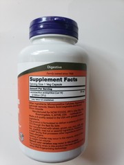 NOW Acidophilus Two Billion 250 Vegetables Probiotic Capsules