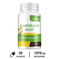 Dandelion Root 1575mg – Liver and Digestive Health,Gut Cleansing & Detox,Non-GMO