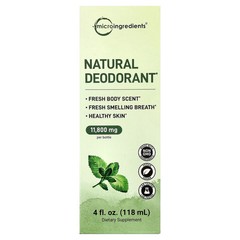 2 X Micro Ingredients, Liquid Chlorophyll, Fresh Peppermint, 4 fl oz (118 ml)