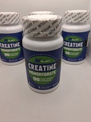 Noavll Creatine Monohydrate Vegetarian Capsules 90×4 Getting 4 Exp 07/26