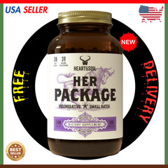 Heart And Soil Her Package Female Hormone Support Organ Supplement 180 Capsules