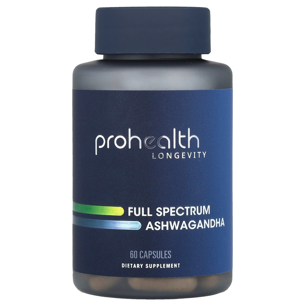 2 X ProHealth Longevity, Full Spectrum Ashwagandha, 60 Capsules
