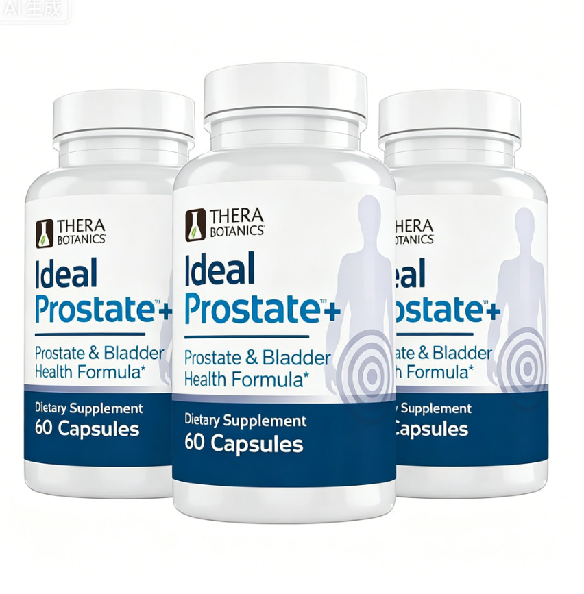 3Pack Advanced Men’s Prostate Support by Ideal Prostate Plus with Saw Palmetto