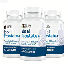 3Pack Advanced Men’s Prostate Support by Ideal Prostate Plus with Saw Palmetto