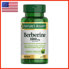 Nature’S Bounty Natures Bounty Berberine 1000Mg Capsules Supports Heart Health