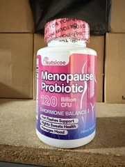 (2 Bottles) Probiotic Supplement for Women 120B CFU, Daily Balance, 60 Caps