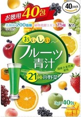 YUWA Delicious Fruits AOJIRU 40 packs Lactic acid bacteria Fermented extract