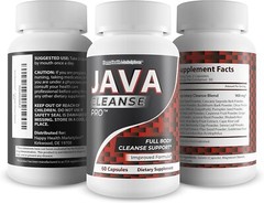 Java Colon & Full Body Cleanse Support Supplement Fennel Cayenne Buckthorn Senna