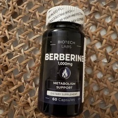 Biotech Labs Berberine 1000mg Capsules