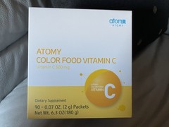 ATOMY VITAMIN C Health Supplement 90 Color Food Sticks x 2g Vitamin C 500mg +