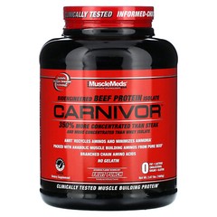 Carnivor, Bioengineered Beef Protein Isolate, Fruit Punch, 3.67 lbs (1,669 g)