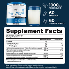 Keto Vitals Unflavored Electrolyte Powder