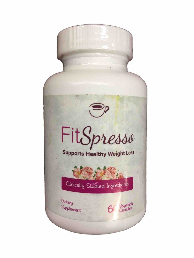 FitSpresso 60 VEGGIE Capsules, Supports Healthy Weight Loss Dated 01/2025 SEALED