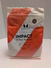 NEW MyProtein Impact Whey Isolate 2.2lbs Chocolate Brownie Exp 6/2027