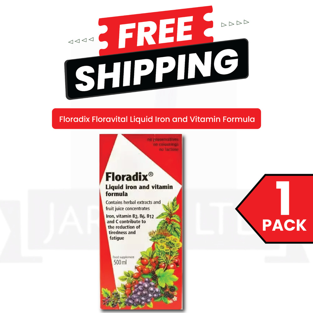Floradix Liquid Iron And Vitamin Formula – 500ml