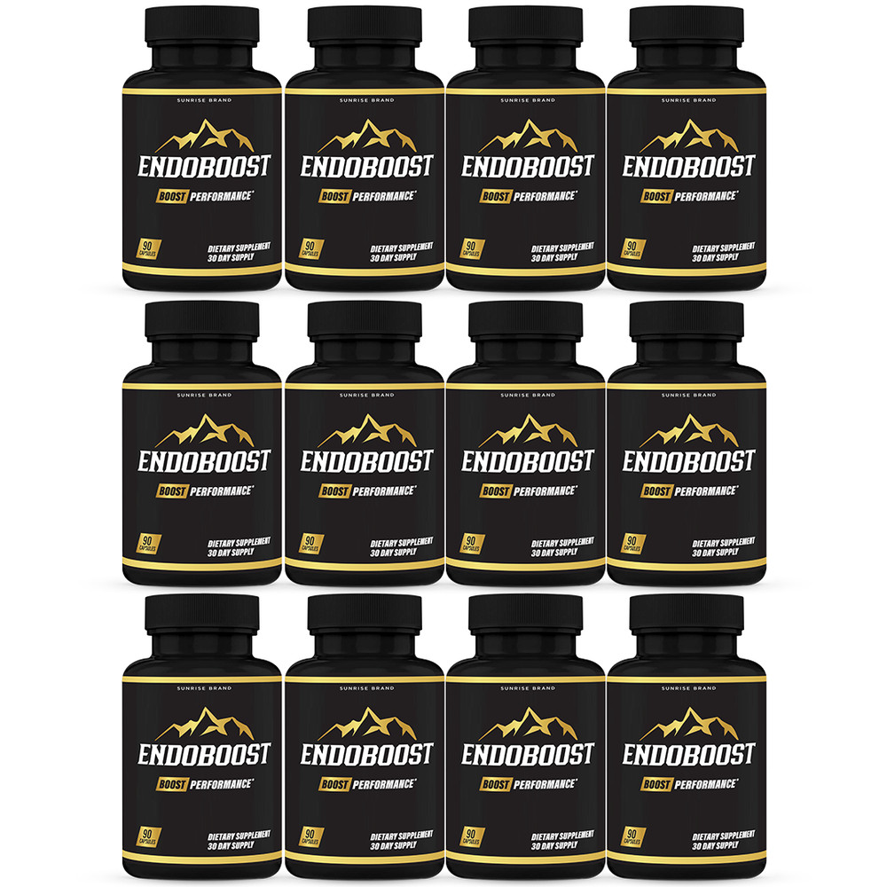 Endoboost Supplement for Men, Endo Boost Male Health Pills – 12 Pack