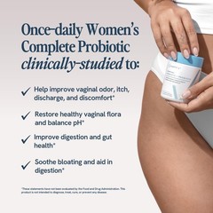 Dr. Formulated Vaginal Probiotics for Women Odor & Itch Support, Urinary & Gu…