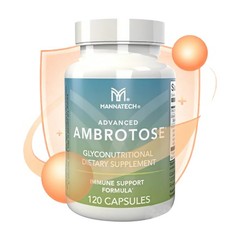 Mannatech Enhanced Ambrotose Capsules 120 Count | Dietary Supplement
