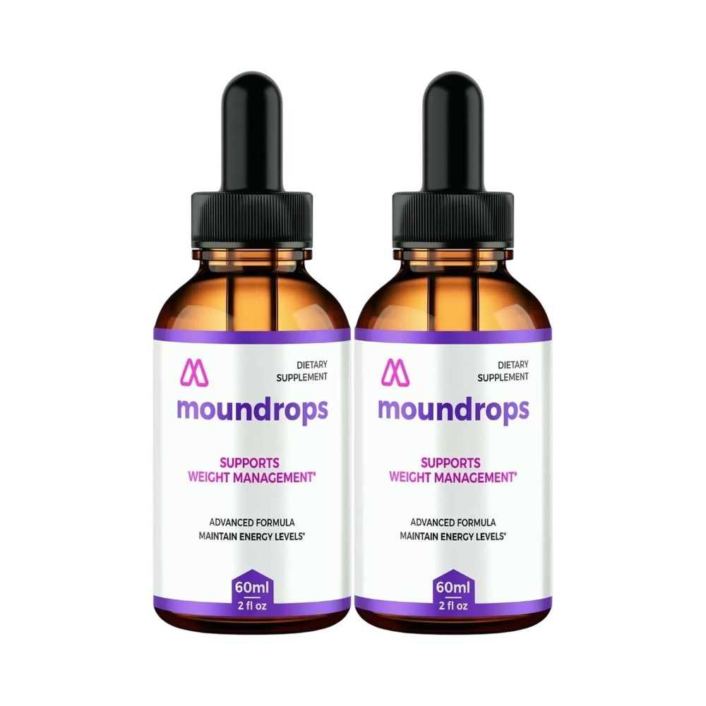 (2 Pack) Moundrops Weight Loss Drops – Moun Drops for Weight Management Support