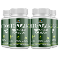 Keto Power X- Keto & Weight Support- 4 Bottles- 240 Capsules