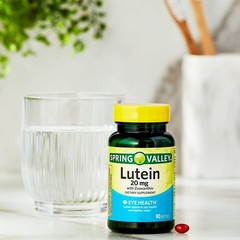 Spring Valley Lutein with Zeaxanthin Softgels 20 mg 90 Count