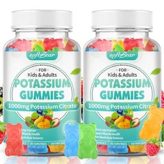 softbear Potassium Citrate Gummies High Potency Potassium Citrate 1000mg Supp…