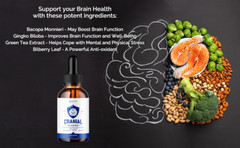 (3 Pack) Cranial Guard Advanced Supplement Drops Nootropic Brain Support 2ML