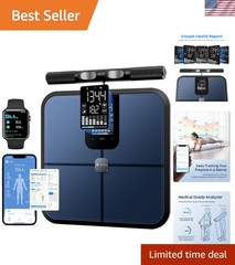 Body Health Pod Scale, View 5 Metrics Without Phone, 8-Electrode Smart Scale …