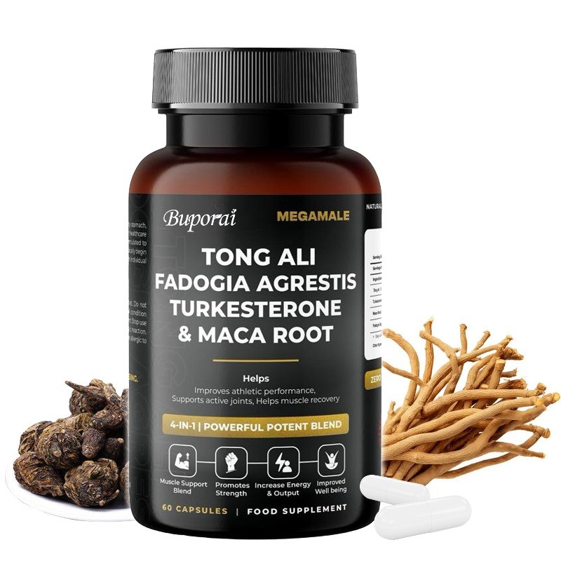 Turkesterone & Maca Root 60pcs, Reduce Fatigue, Improve Mental Well-being