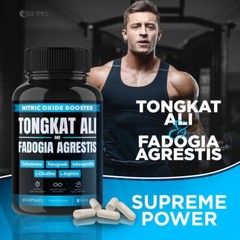 (2 Pack) Testosterone Supplement Booster Capsules Blood Flow Nitric Oxide