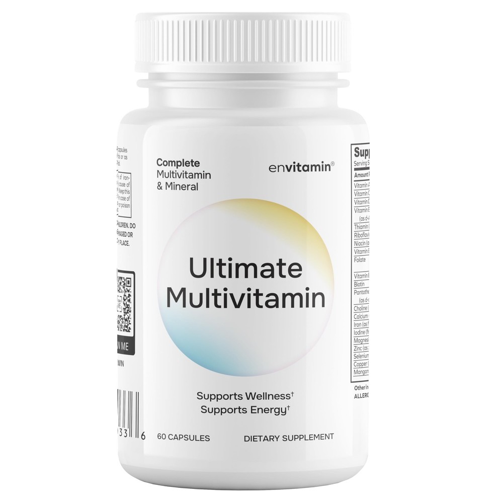 envitamin Ultimate Multivitamin Multimineral and 60 Count (Pack of 1)