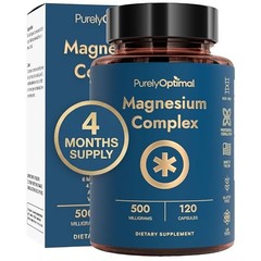 Magnesium Complex 6 Forms 120 Caps Sleep Support Stress Relief
