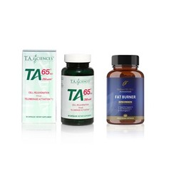 TA-65 1 bottle 250U 90 caps by TA Sciences /FREE Natural Fat Burner Gift