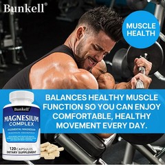 Magnesium Complex Supplement 8 Elemental Magnesium 1000mg – Maximum Absorption
