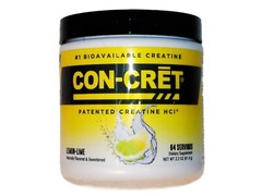 CON-CRET PATENTED CREATINE HCL LEMON-LIME 64 SERVINGS 2.2 Oz POWDER EXP. 12/2024