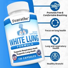 Lung Support Capsules – Free Breathing,Clear Airways,Lung Detox Supplements