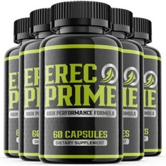 (5 Pack) Erec Prime Formula for Male Virility, Male Performance (300 Capsules))