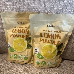 2 Pk ~ 100% natural lemon powder/electrolytes/vitamins/minerals – Cooking/Baking